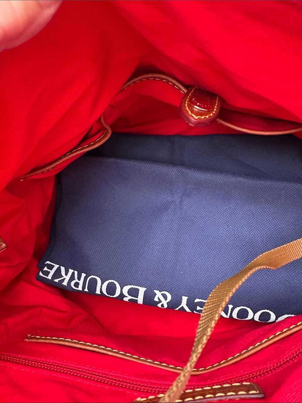 Dooney & Bourke bright red